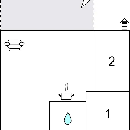 Appartement Two-bedroom In